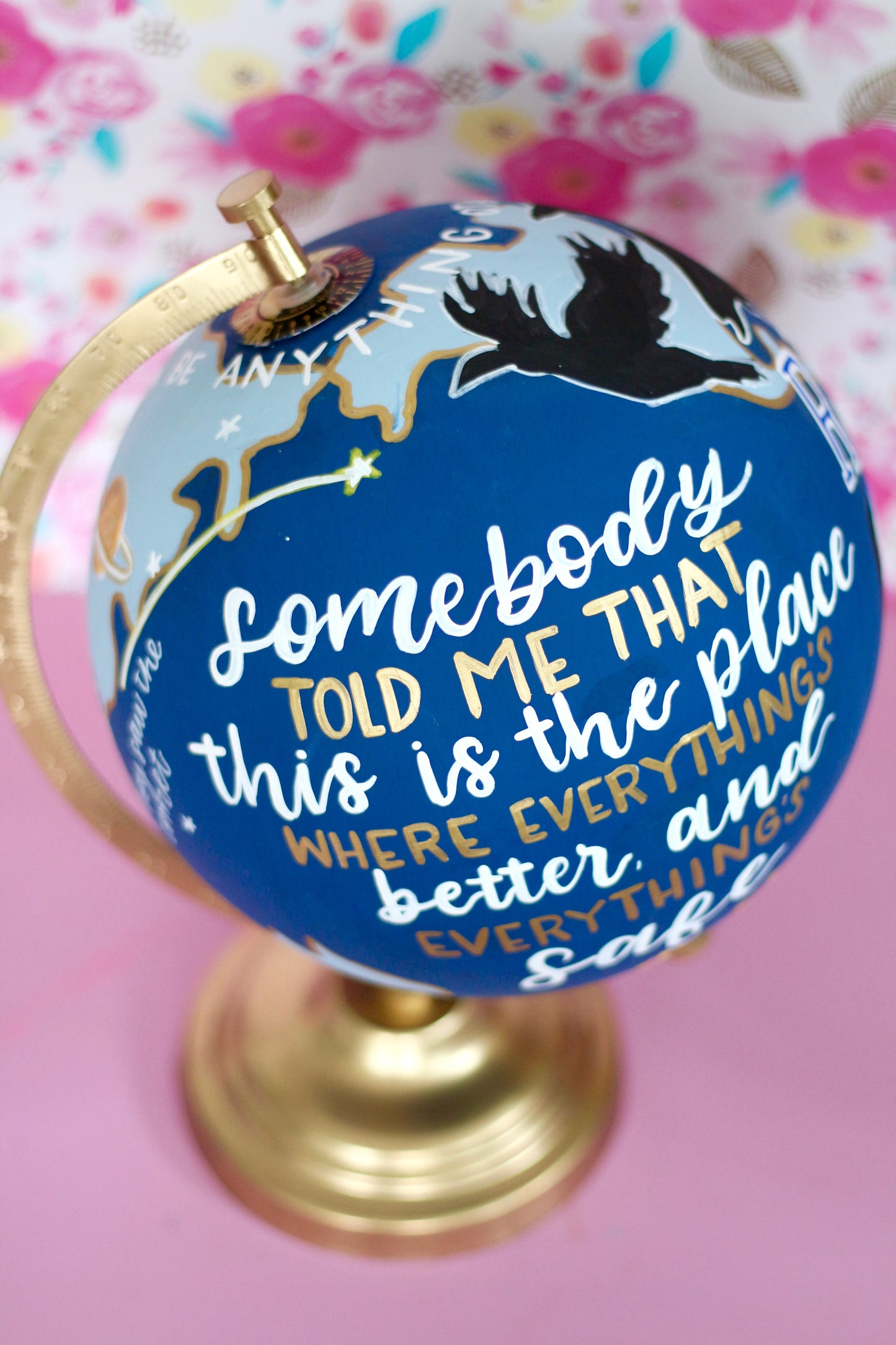 **PRE ORDER**: One Tree Hill, Painted Medium Globe